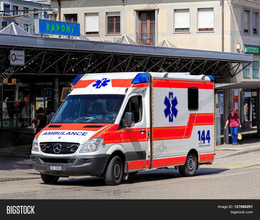 Машина скорой помощи в Европе