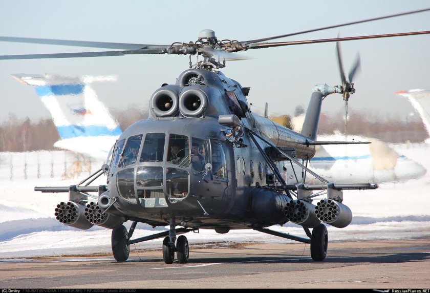 Ми-8 вертолёт