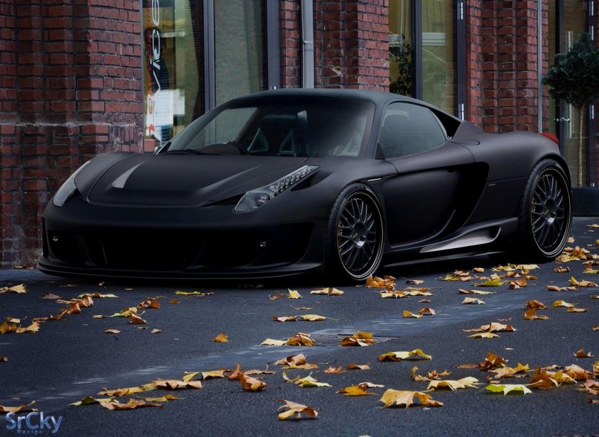 Ferrari 458 Black Matte