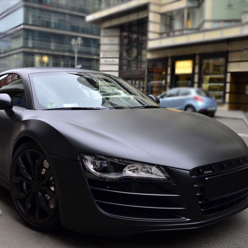 Ауди а9 черная матовая