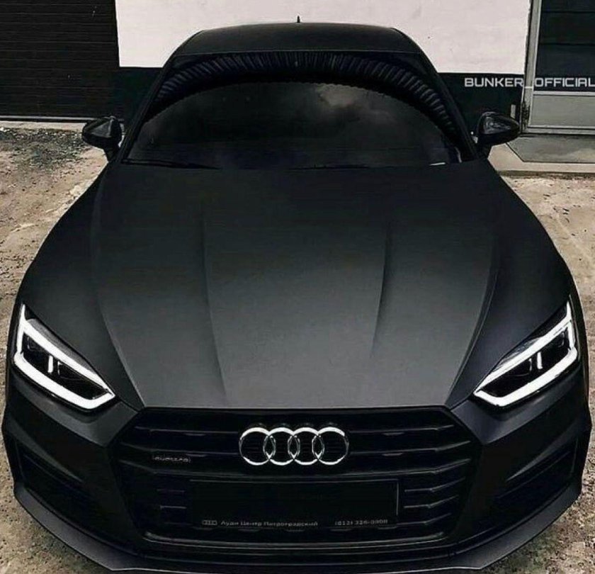 Ауди а9 черная матовая