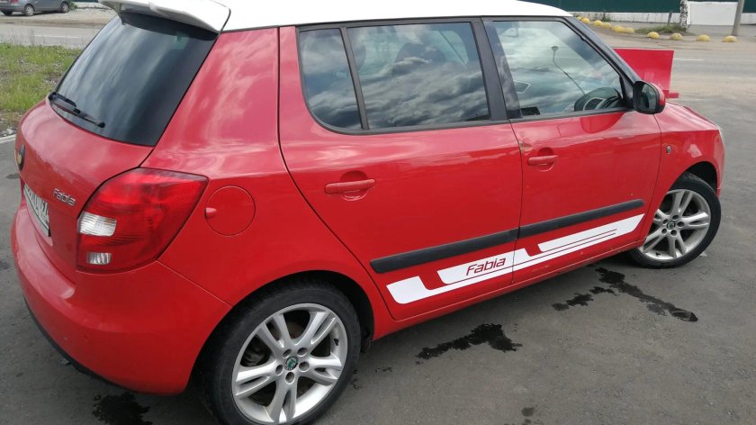 Шкода Фабия спорт эдишн 2008