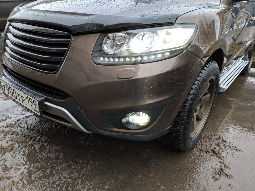 Led ПТФ Santa Fe 2