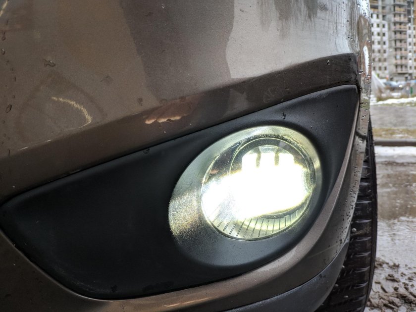 Led ПТФ Хендай Санта Фе 2