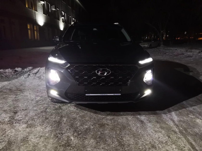 Hyundai Santa Fe 2021 фары