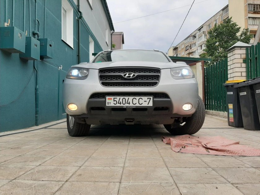 Лампочка в противотуманки хёндай Санта Фе 2