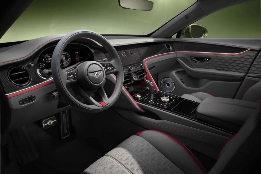 Bentley flying spur interior