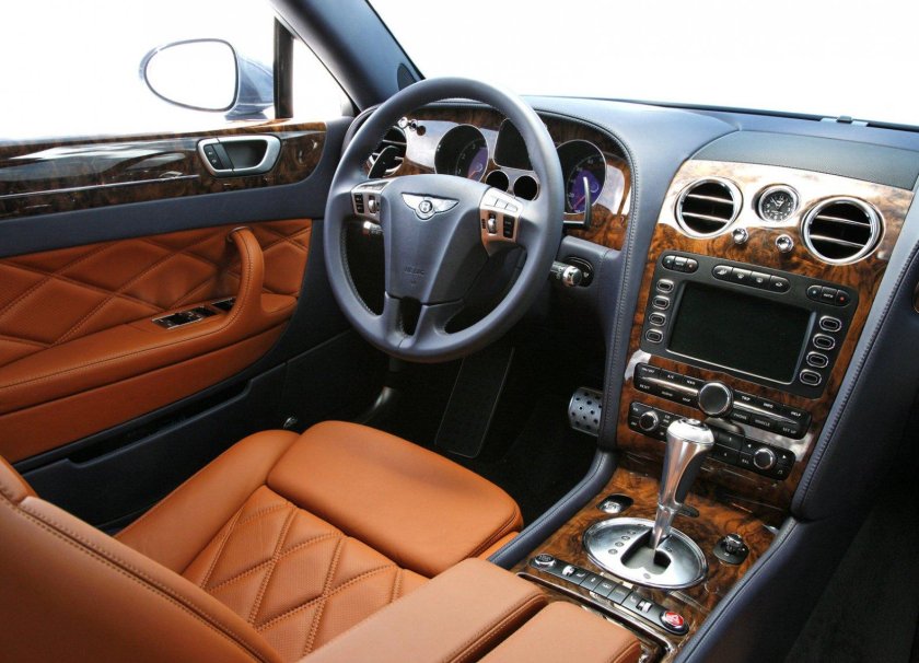 Bentley Continental Flying Spur салон