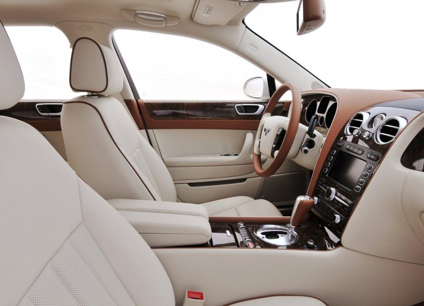 Бентли Континенталь Флаинг Спур салон