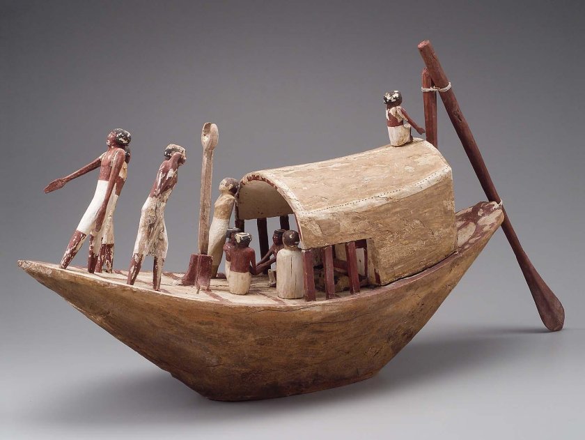 Египетская соломенная лодка