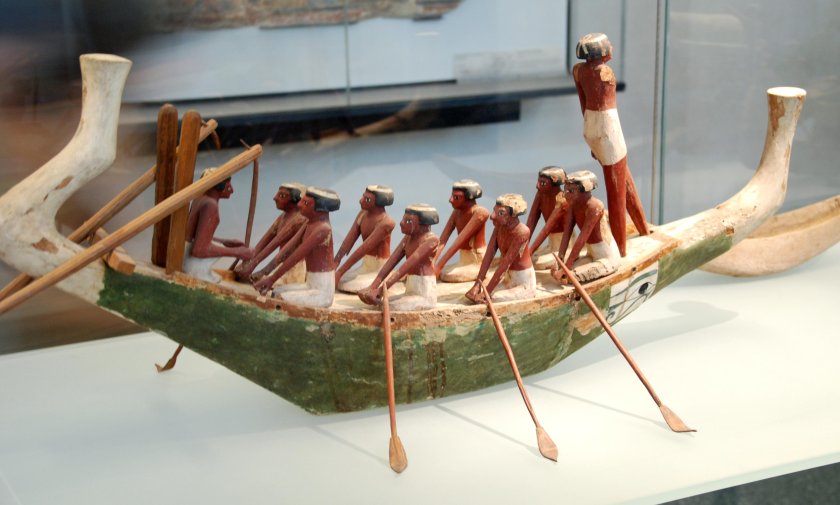 Папирусные лодки древнего Египта