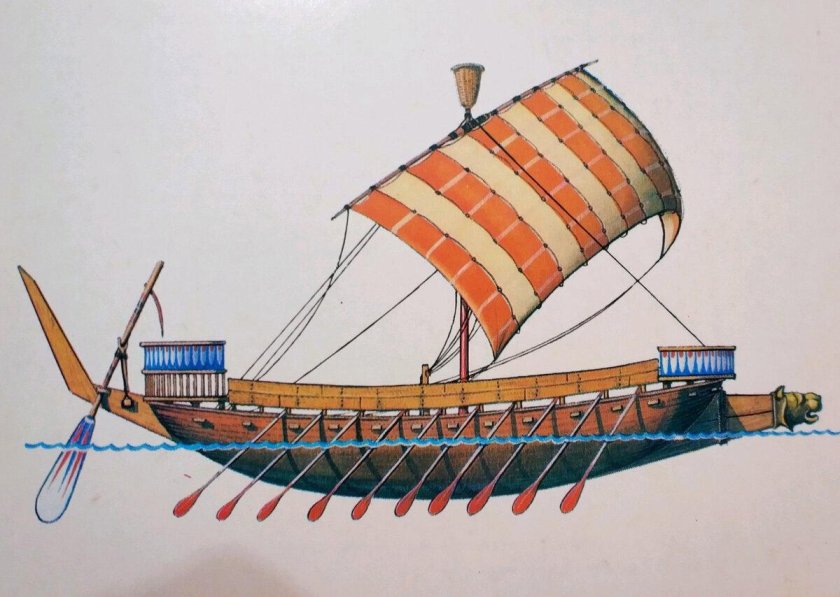 Галеры древней Греции
