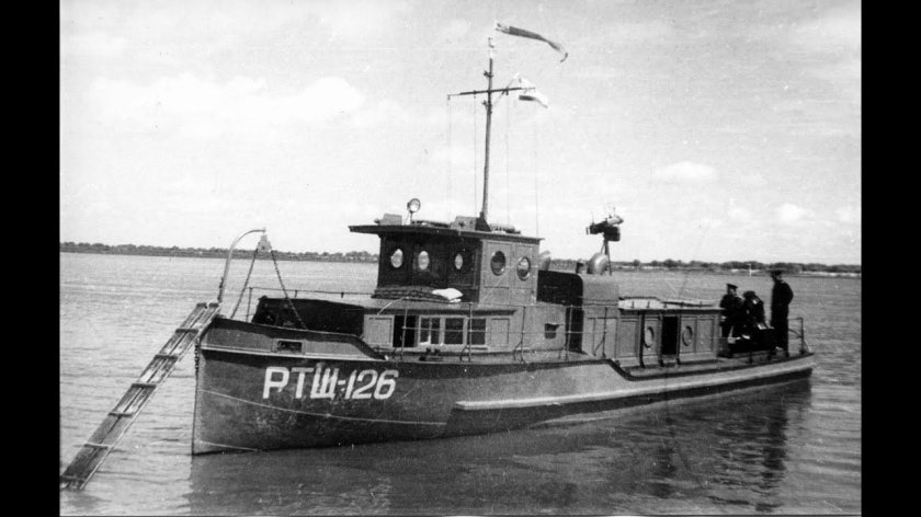 Речные тральщики Волжской флотилии