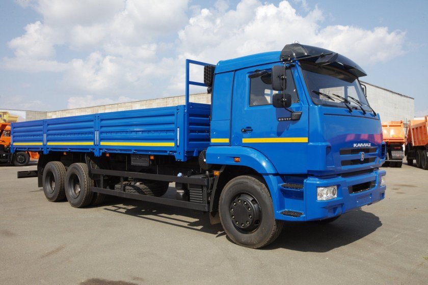 Бортовой КАМАЗ 65117-6010-48