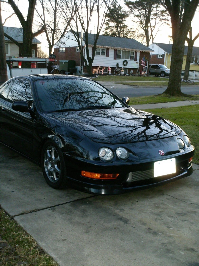 Honda Integra черная