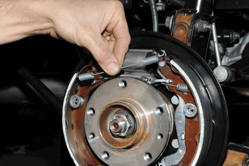 Задние тормоза Рено Дастер 4х2