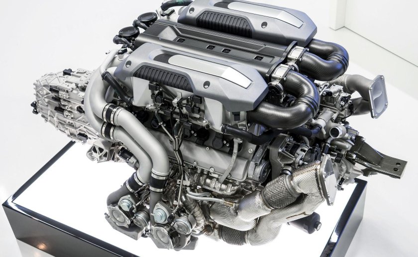 Bugatti veyron двигатель w16