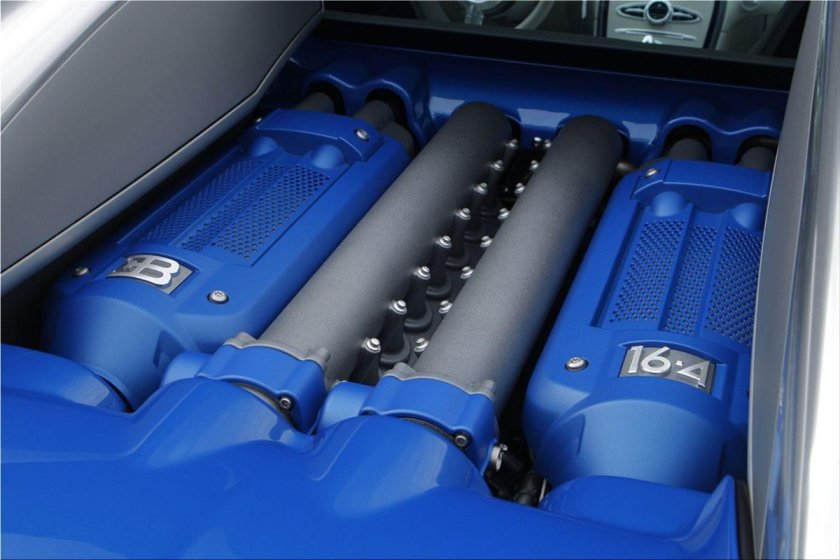 Мотор Бугатти Вейрон