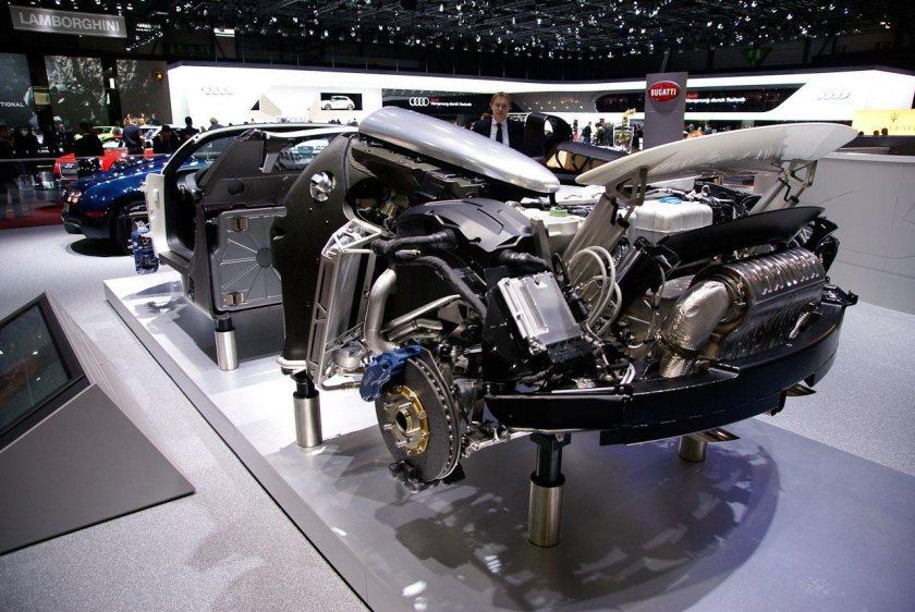 Двигатель Бугатти Вейрон
