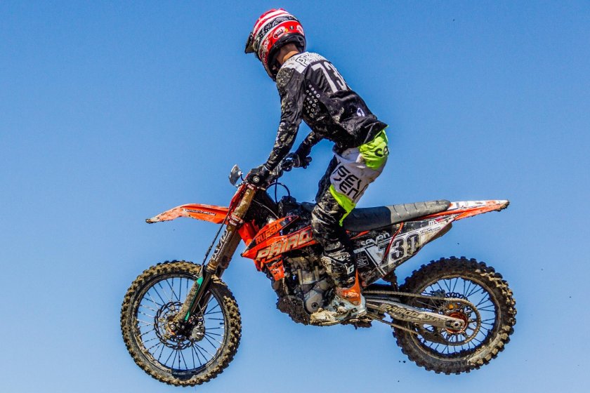 Даниил Баландин мотокросс