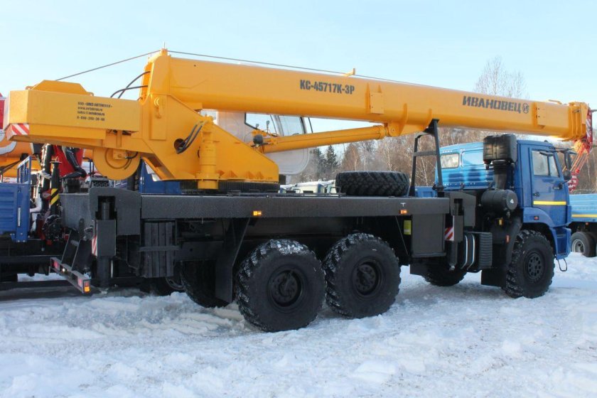 КС-45717к-3р автокран 25т КАМАЗ 43118