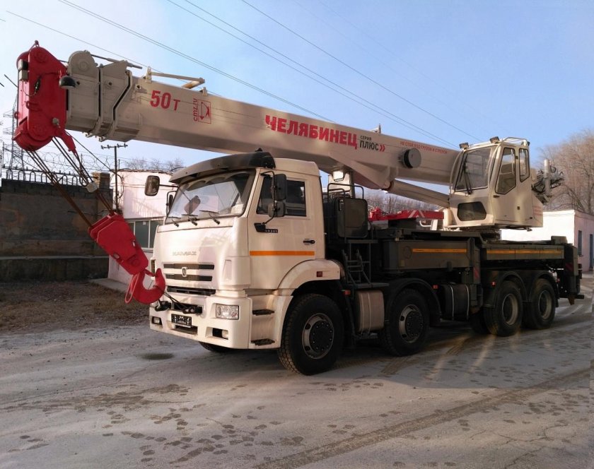 Кран автомобильный КАМАЗ КС-65717