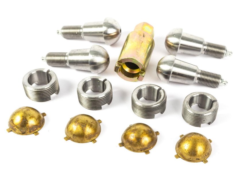 Шкворня УАЗ 3160 Хантер подшипник Тракман