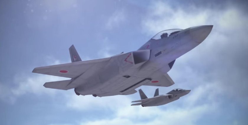 Mitsubishi f-3 японский истребитель