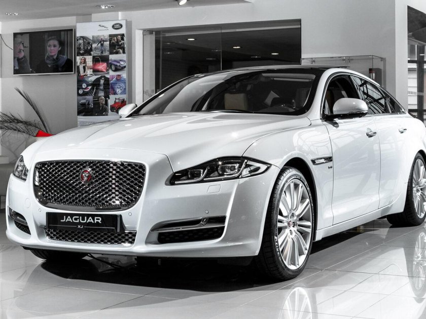Ягуар xj 2018 белый