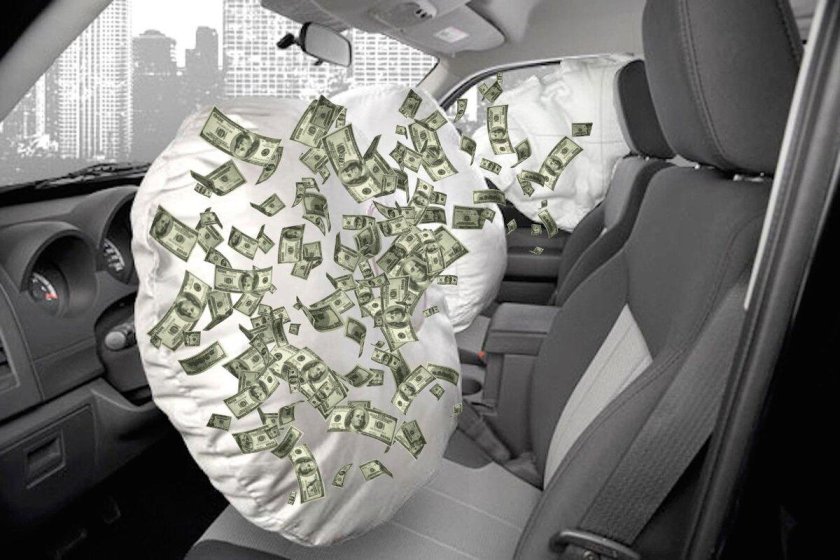 Подушка безопасности 2114 Toyota