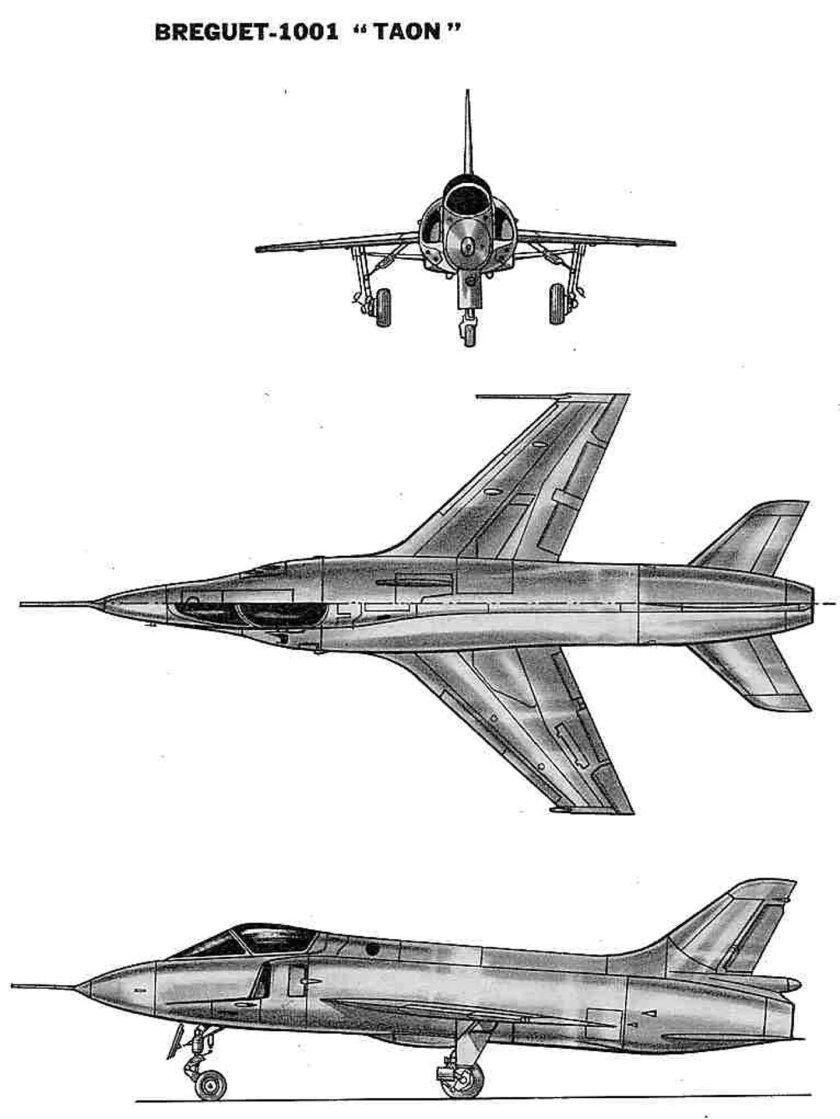Истребитель чертеж
