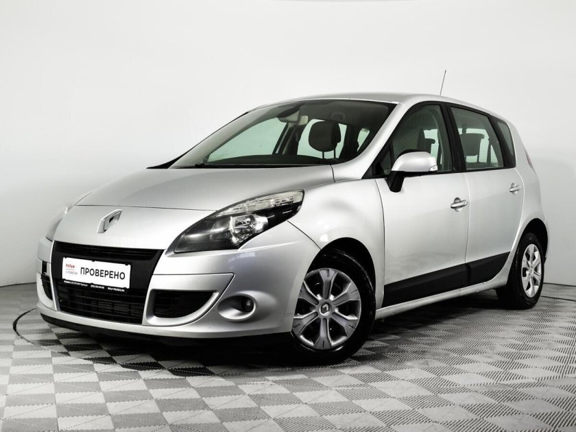Рено Сценик 3 1.5 серебристый