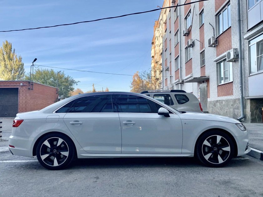 Audi a4 b9 занижение