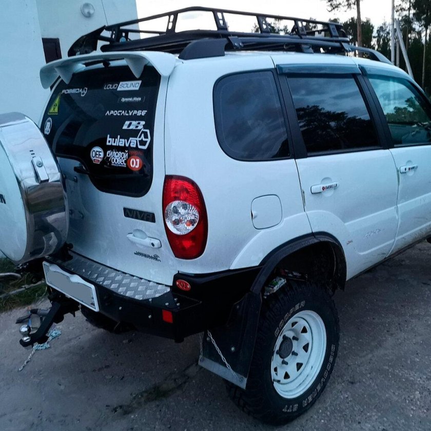 Бампер риф на ниву Шевроле