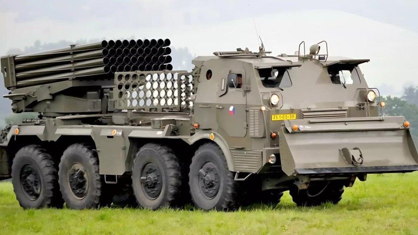 РСЗО RM-70 Vampire