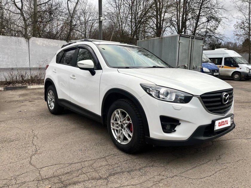 Mazda cx 5 белая