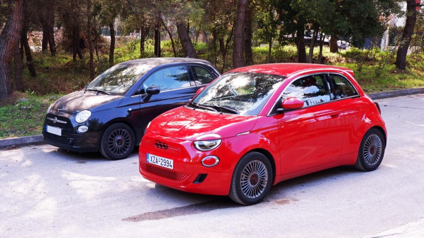 Fiat 500 Red
