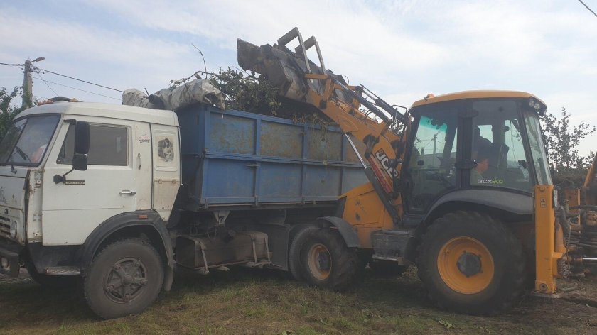 Услуги экскаватора погрузчика