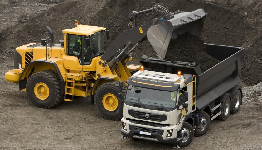 Volvo самосвал 16 м3