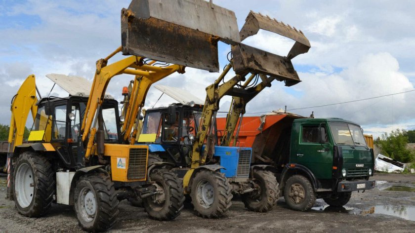 КАМАЗ экскаватор