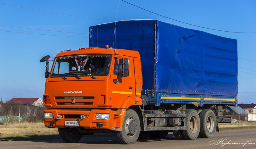 КАМАЗ 65115 тентованный