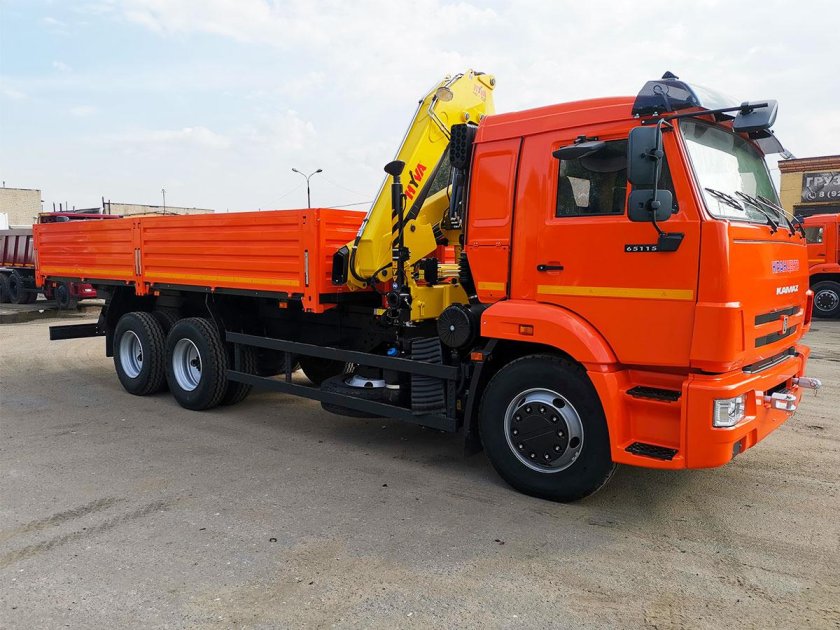 КАМАЗ 65115 С КМУ