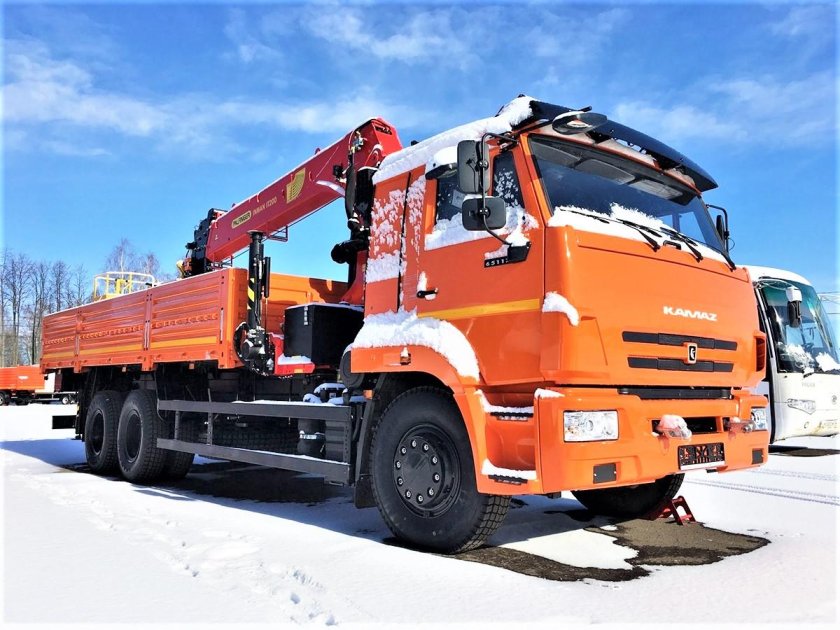 КАМАЗ 65115 С КМУ