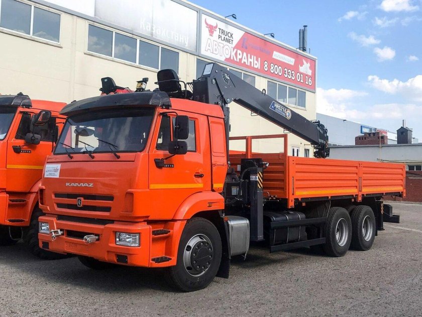 Камаз 65115 бортовой с кму