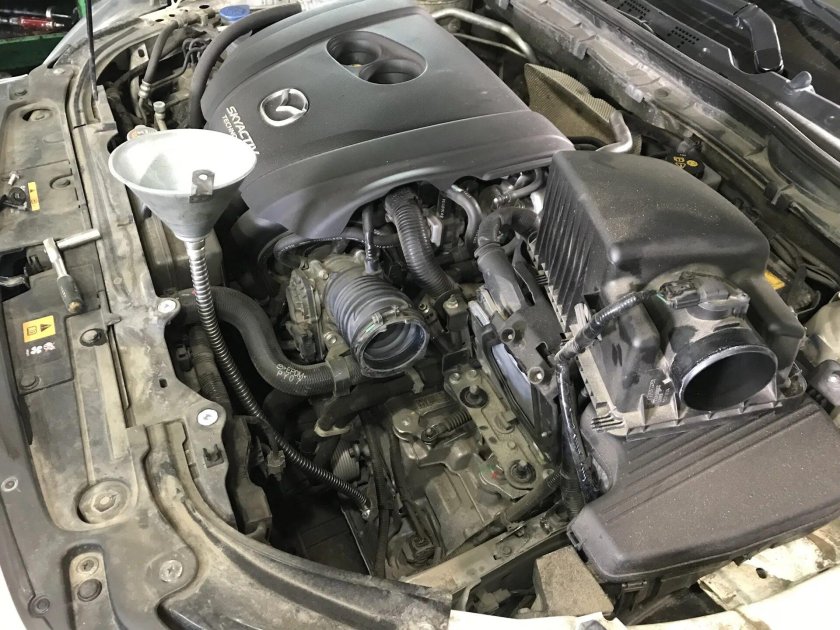 Щуп коробки автомат Мазда 6 GJ