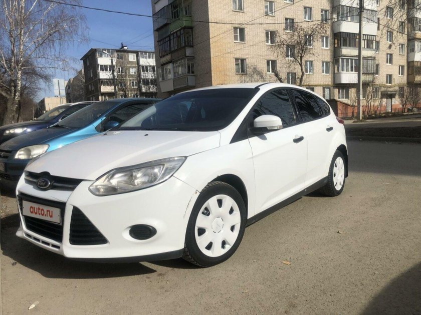 Форд фокус 3 белый