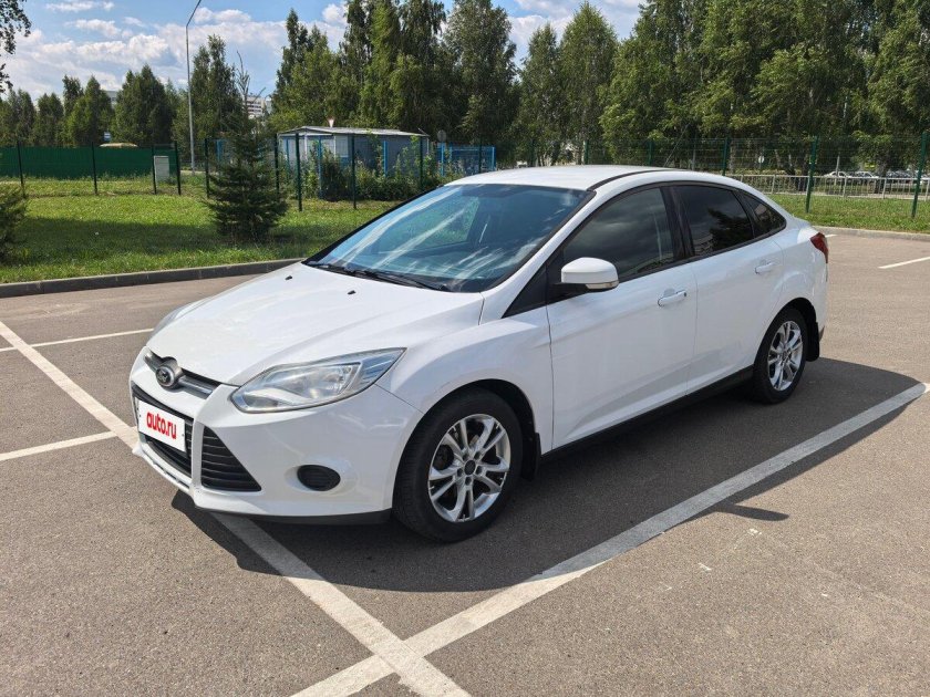 Ford focus 3 седан белый 2012