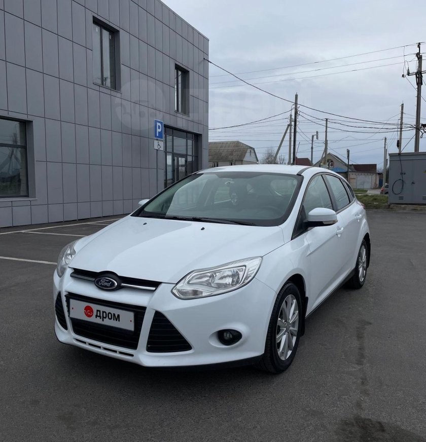 Форд фокус 3 хэтчбек белый 2014