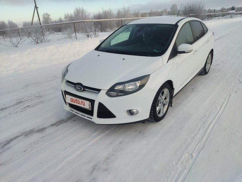 Ford focus 3 седан белый 2012