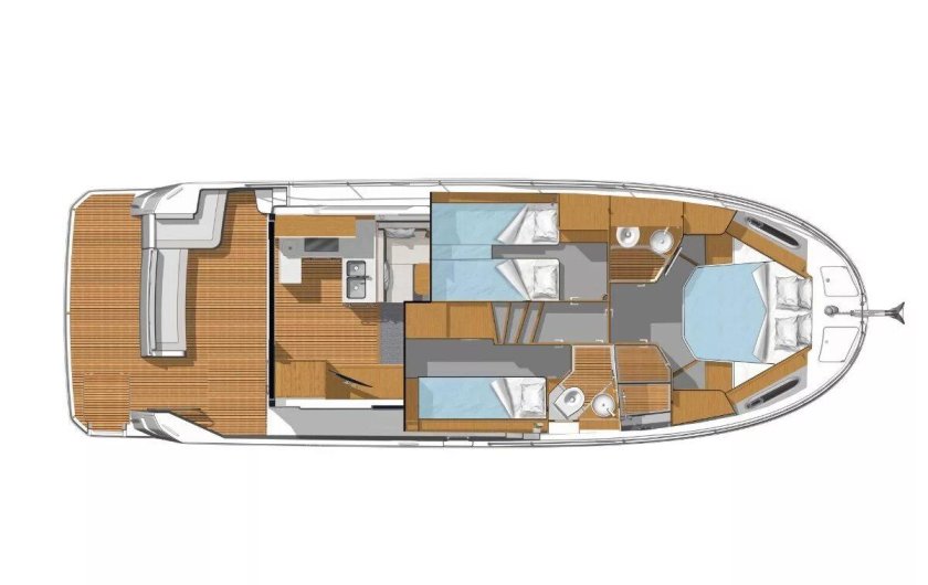 Яхта Beneteau Swift Trawler 41
